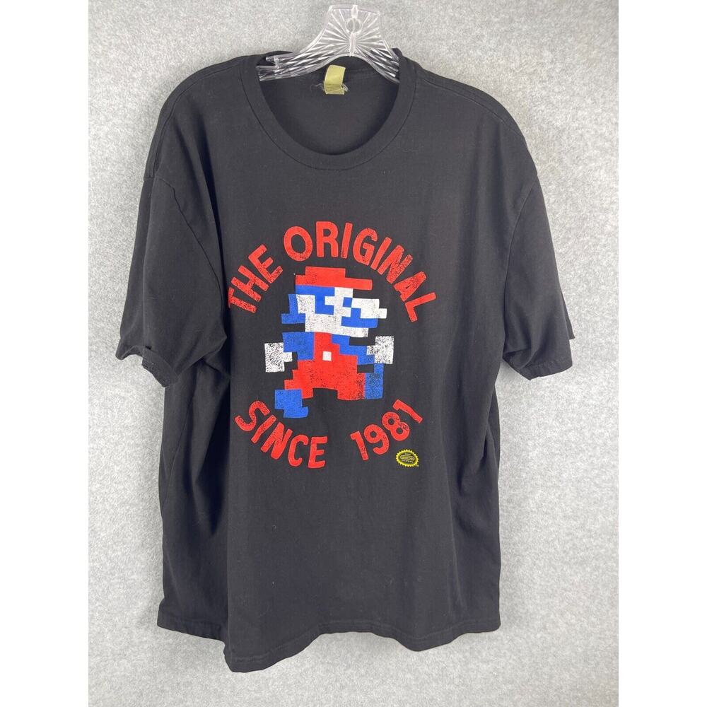 Nintendo Mario Brothers Original T Shirt Men's Size 2XL Retro Gaming Tee